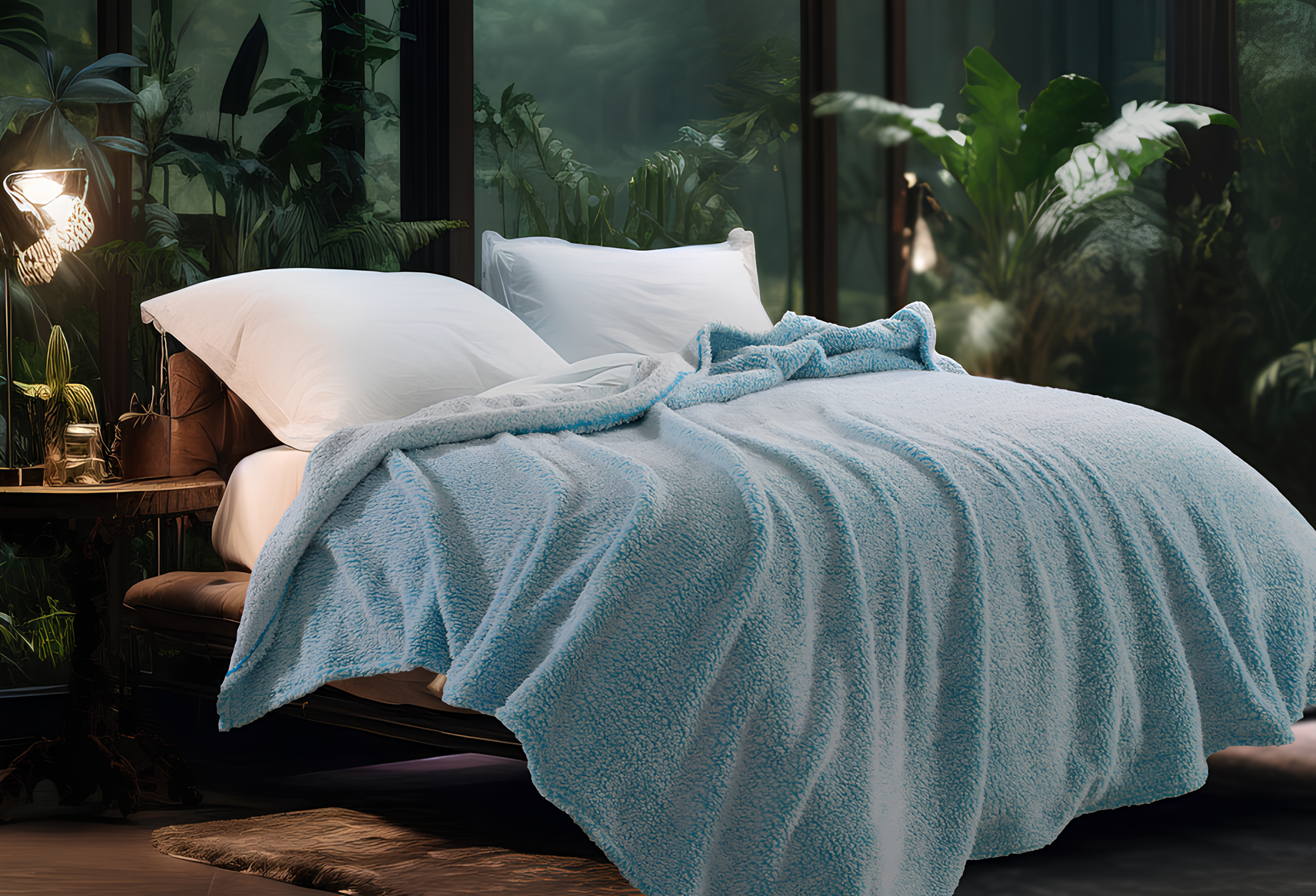 PREMIUM AC BLANKET - PANDA (FUR)